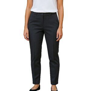 Michael Kors Women's Dress Pants Sz 6 EUC Black Side-zip Slim Leg Ankle Zips